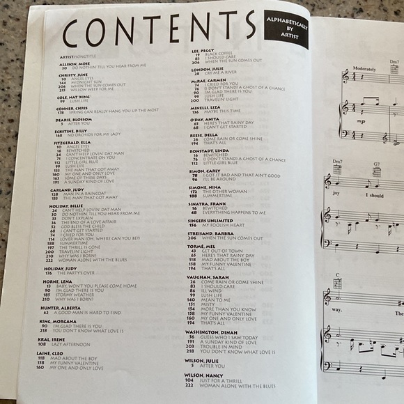 Torch Songs Songbook, Piano Vocal Guitar - Picture 4 of 7